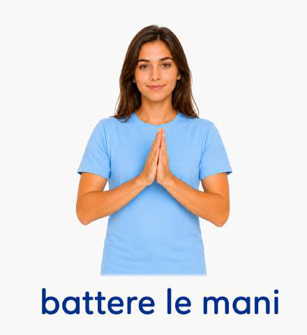 Gesto: Battere le mani
