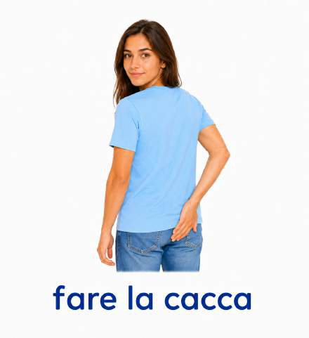 Gesto: Fare la cacca