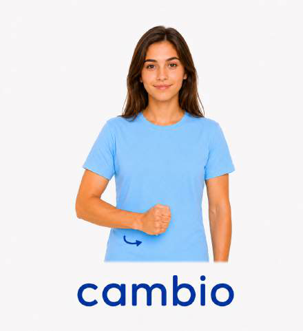 Gesto: Cambio