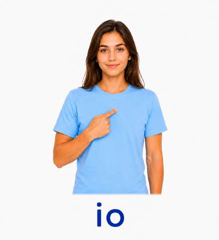 Gesto: Io