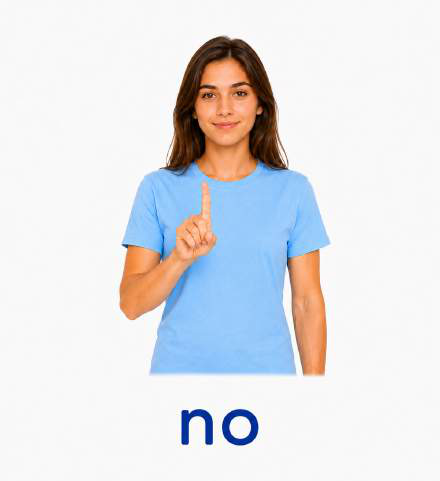 Gesto: No
